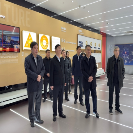 省工商聯(lián)副主席郭東升一行來(lái)泰隆調(diào)研訪談